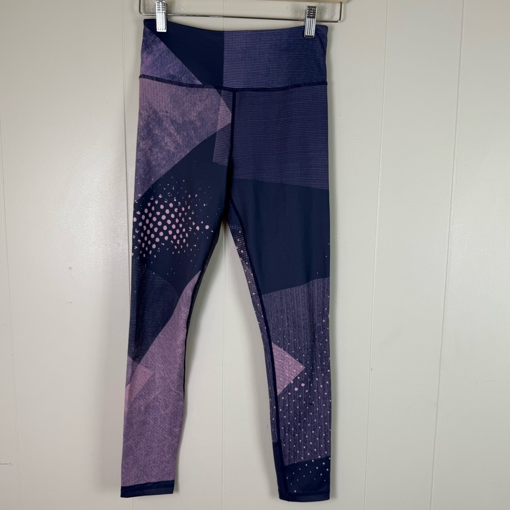 Zyia Active Radical Light N Tight abstract 7/8 high rise‎ compression legging-S